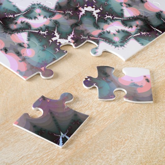 Puzzle Gothique Frozen Winter Spider Web (Côté)