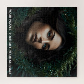Puzzle Gothique Green Fille de Forêt Noire (Horizontal)