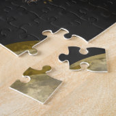 Puzzle Gothique R.I.P. Headstone Celtic Cross Pleine lune (Côté)