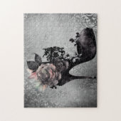 Puzzle Gothique Vogue | Muet Pastel Rose de la mode Stile (Vertical)