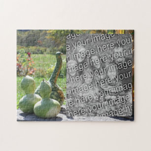 Puzzle Gourds Et Citrouilles Fall Ajouter Votre Photo