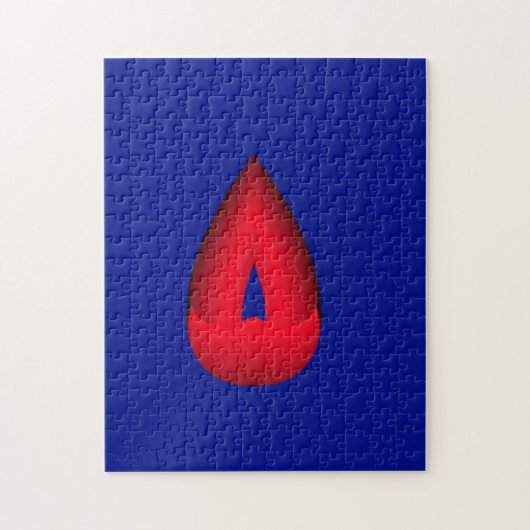 Puzzle Goutte Rouge (Vertical)