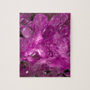 Puzzle Gouttes d'eau sur une fleur, Californie