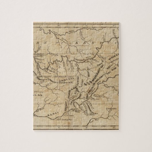 Puzzle Gouvernement du Tennessee (Vertical)