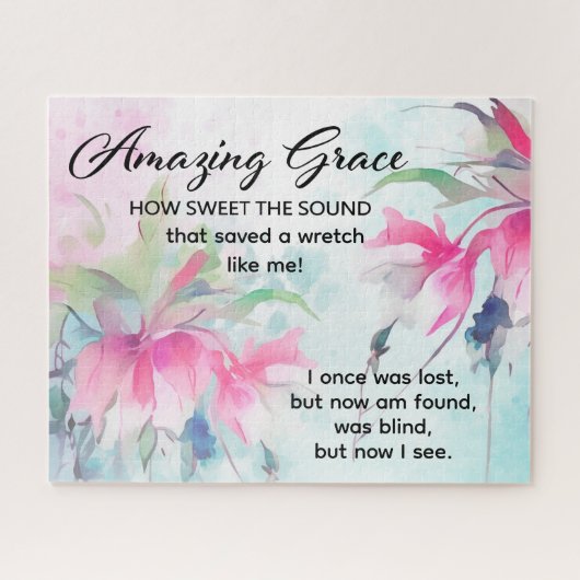 Puzzle Grâce Extraordinaire Comment douce le son Hymne ch (Horizontal)