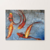 Puzzle Gracieux Koi I (Horizontal)