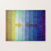 Puzzle Gradient avec flèche, Paul Klee (Horizontal)