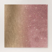 Puzzle Gradient d'Ombre d'aluminium emietté par parties (Horizontal)