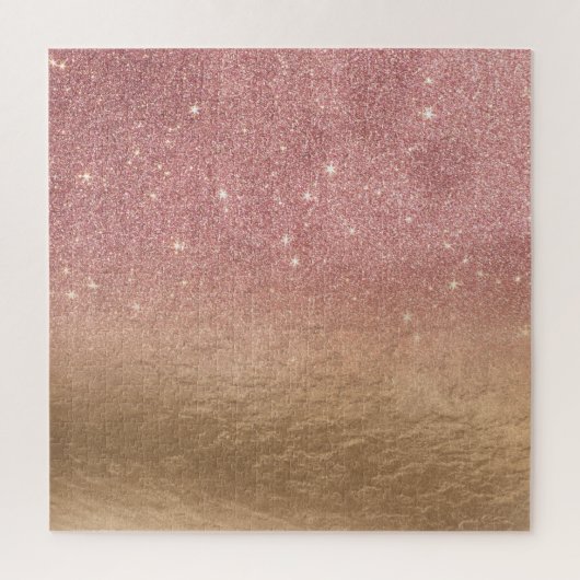 Puzzle Gradient d'Ombre d'aluminium emietté par parties (Vertical)