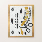 Puzzle Graduation Classe of 2022 Fun Custom (Vertical)