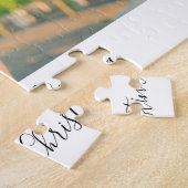 Puzzle Graduation merci photo personnalisée (Côté)