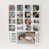 Puzzle Graduation moderne 17 Photo Collage (Vertical)