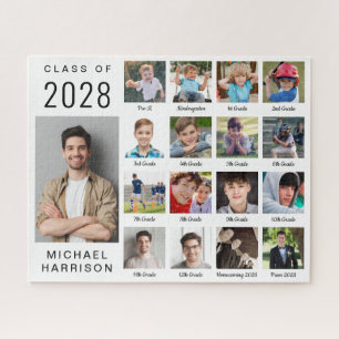 Puzzle Graduation moderne 17 Photo Collage