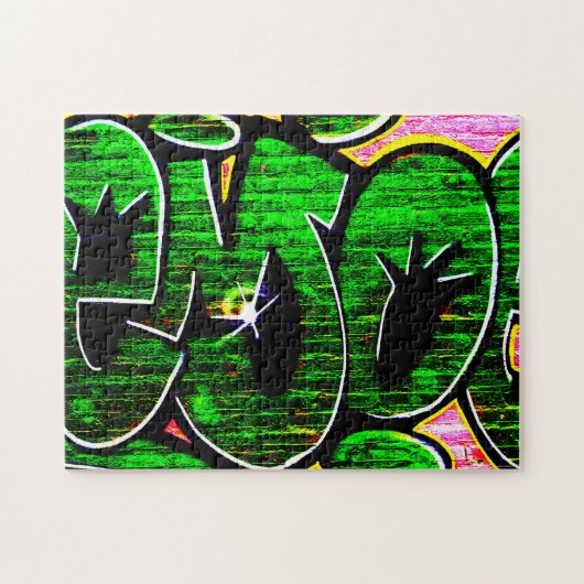Puzzle Graffiti 18 11x14 252pc jpcnm (Horizontal)