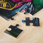 Puzzle Graffiti Art of a Scottish Fold Cat (Côté)
