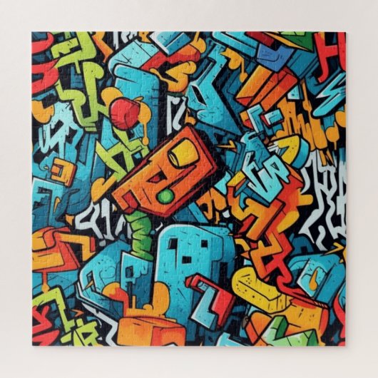 Puzzle Graffiti Art Puzzzle (Vertical)