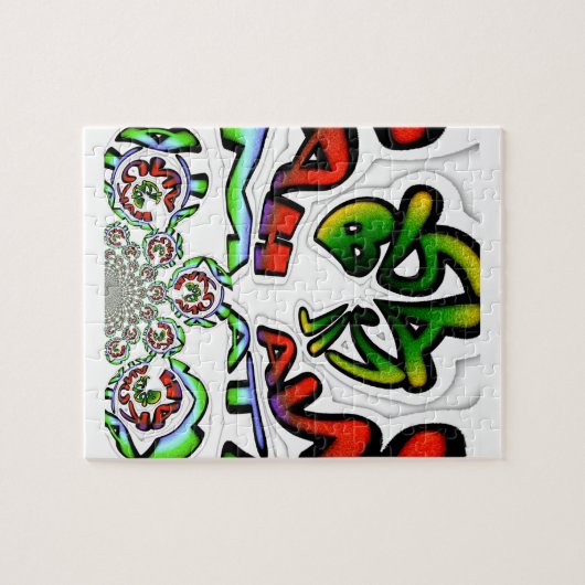 Puzzle Graffiti coloré Hakuna Matata (Horizontal)