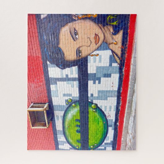 Puzzle Graffiti de Montréal. (Vertical)