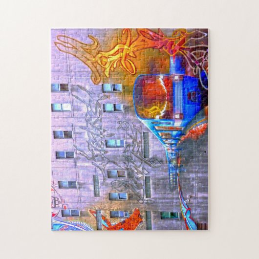 Puzzle Graffiti de Montréal. (Vertical)