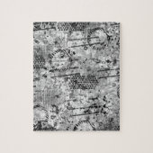 Puzzle Graffiti Etchings (Vertical)