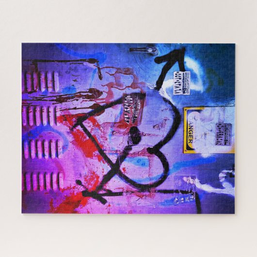 Puzzle Graffiti Love (Horizontal)