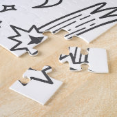 Puzzle Graffiti mignon : Doodle Art Set. (Côté)