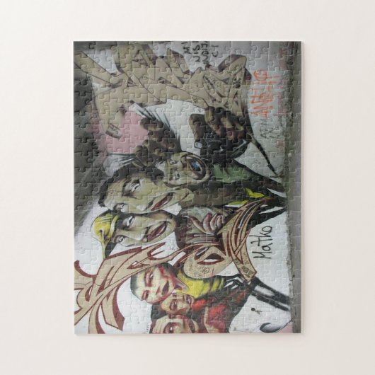 Puzzle Graffiti : Mostar (Herzégovine) - (Vertical)