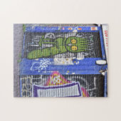 Puzzle Graffiti Street Art Shoreditch Hackney London Roya (Horizontal)