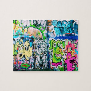 Puzzle Graffiti sur Southbank de Londres - 8x10 - PC 110