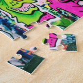 Puzzle Graffiti sur Southbank de Londres - 8x10 - PC 110 (Côté)