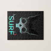 Puzzle Graffiti Surf crâne chat (Horizontal)