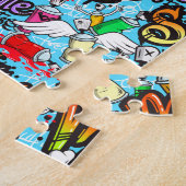 Puzzle Graffitti de la vieille école (Côté)