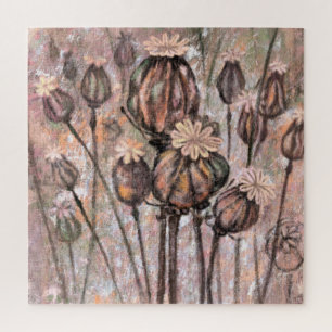 Puzzle Graines De Pavot - Ressort - Peinture D'Art Origin
