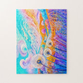 Puzzle Graines de pissenlit flottant dans un vent doux (Vertical)