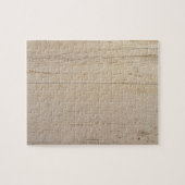 Puzzle Grains de bois texturés blancs blanchis (Horizontal)