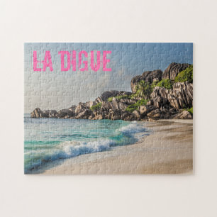 Puzzle Grand Anse Seychelles La Digue Beach cadeau