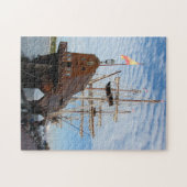 Puzzle Grand bateau El Galeón amarré à Savannah GA (Horizontal)