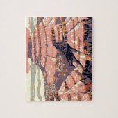 Puzzle Grand Canyon Western Graphic Art American (Vertical)