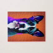 Puzzle Grand chien bleu (Horizontal)