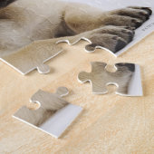 Puzzle Grand chiot Dane Lying in Studio (Côté)