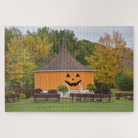 Puzzle Grand Citrouille Gazebo, Newport, Vermont (Horizontal)