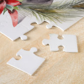 Puzzle Grand Dane Noël Wreath Festive Pup (Côté)