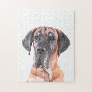 Puzzle Grand Dane Portrait