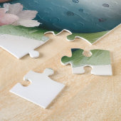 Puzzle Grand Danois avec œufs de Pâques (Côté)