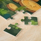 Puzzle Grand Danois Chanceux de la Saint-Patrick (Côté)