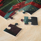 Puzzle Grand Danois Fête de Noël (Côté)