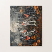 Puzzle Grand Danois Halloween Épouvantable (Vertical)