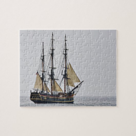 Puzzle grand de bateau (Horizontal)