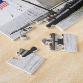 Puzzle grand de Lynx de bateau (Côté)