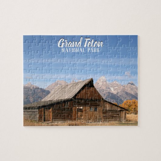 Puzzle grand de parc national de Teton (Horizontal)